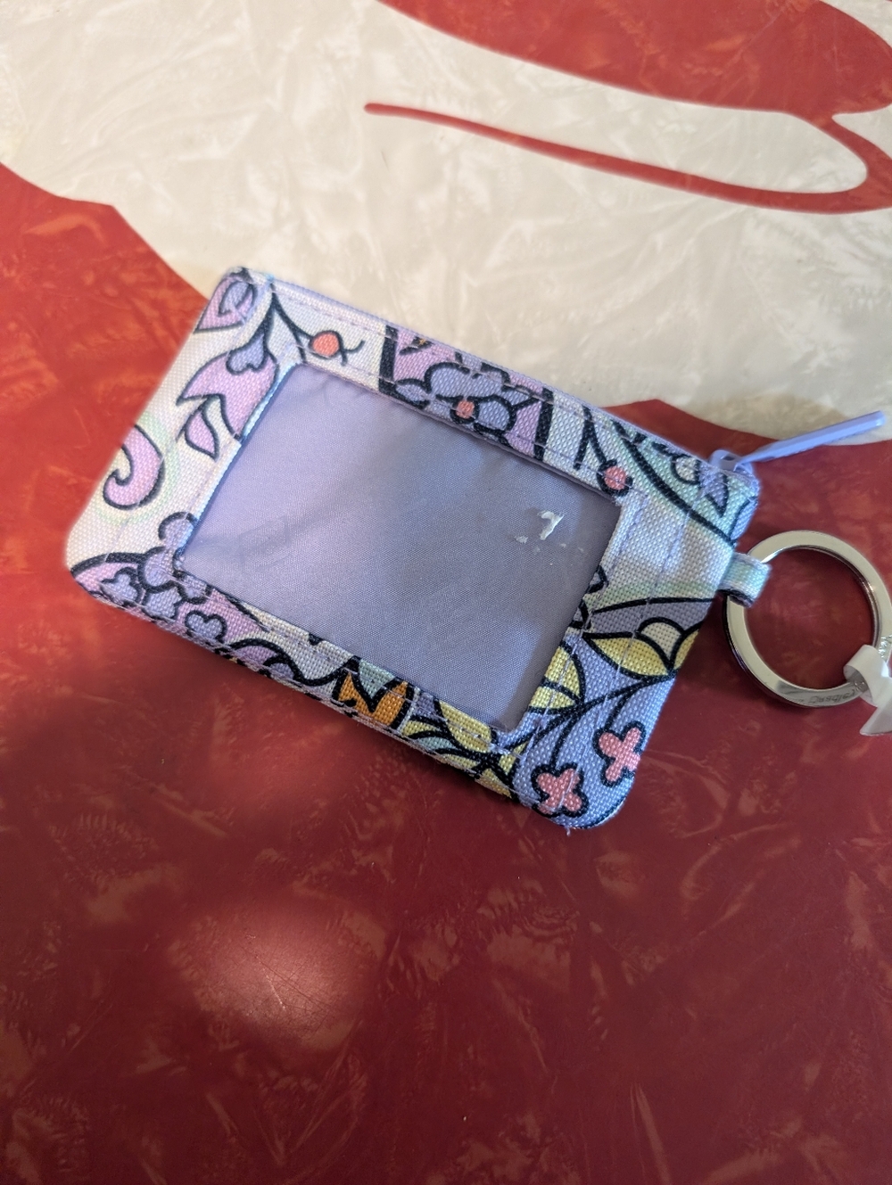 Vera Bradley Maddalena Paisley Zip ID Holder